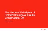 The General Principles of Detailed Design at Ruukki ...