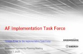 AF Implementation Task Force