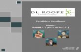 Candidate Handbook IDAHO BARBER 1 (NO CHEMICAL)