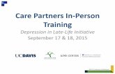 Care Partners In-Person Training - AIMS Center