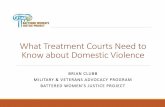 What Treatment Courts Need to Know about Domestic Violence