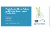 Public-Sector Hiring Policies and Private-Sector Labor ...
