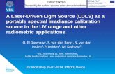 A Laser-Driven Light Source (LDLS) as a portable spectral ...
