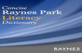 Concise Raynes Park Literacy - Raynes Park High School