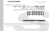DVD VIDEO RECORDER D-R5SC D-R5SU