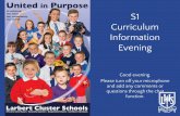 S1 function. questions through the chat Curriculum Information