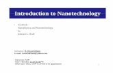 Introduction to NanotechnologyIntroduction to Nanotechnology