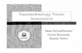 Nanotechnology Needs Assessment