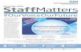 November 2019 StaffMatters - York Hospitals