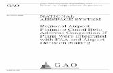 GAO-10-120 National Airspace System: Regional Airport ...