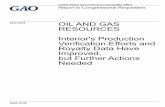 GAO-15-39, OIL AND GAS RESOURCES: Interior's Production ...