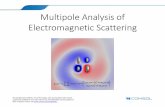 Multipole Analysis of Electromagnetic Scattering