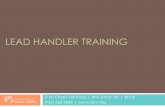 LEAD HANDLER TRAINING - HSHV
