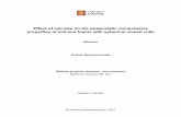 Effect of cell size on the quasi-static compressive ...