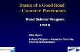 Basics of a Good Road Concrete Pavements