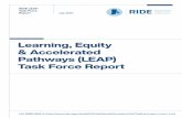 Learning, Equity & Accelerated Pathways Task Force Report