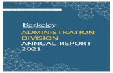 ADMINISTRATION DIVISION ANNUAL REPORT 2021