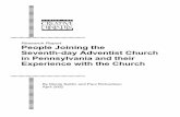 Research Report People Joining the Seventh-day Adventist ...