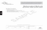 2020 Sample Mathematical Methods Examination Paper BK2