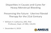 Disparities in Causes and Cures for Heavy Menstrual ...