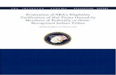 Evaluation of SBA’s Eligibility Verification of 8(a) Firms ...