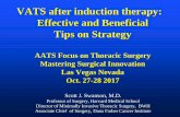 VATS after induction therapy: Effective and Beneficial ...