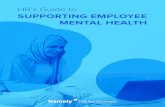 SUPPORTING EMPLOYEE MENTAL HEALTH