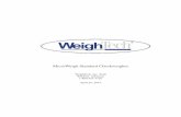 MicroWeigh Standard Checkweigher - Weightech, Inc