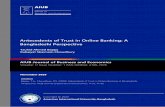 Antecedents of Trust in Online Banking: A ... - ajbe.aiub.edu