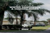 2022 WINTER CONFERENCE & CONCERT SERIES - florida.wol.org