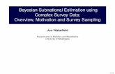 Bayesian Subnational Estimation using Complex Survey Data ...