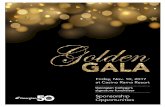Georgian Golden Gala Sponsorship Package