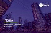Inbank - GlobeNewswire