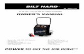 6V 2A-10A • 12V 2A-20A BATTERY CHARGER OWNER’S MANUAL