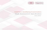 SQE Draft Assessment Specification - SRA | Home