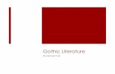 Gothic Literature - PBworks