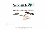 VP3300 OEM User Manual - ID TECH Products