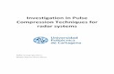 Investigation in Pulse Compression Techniques for radar ...