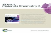 Journal of Ma terials Chemistry A - Royal Society of Chemistry