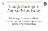 Strategic Challenges in American Military History