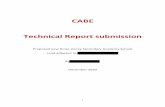 CABE Technical Report submission