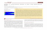Analysis of Vortex-Induced Vibration of Riser using ...