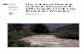 The nature of flow and sediment movement in Little Granite ...