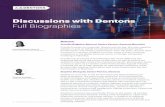 Discussions with Dentons
