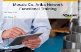 Mosaic Co. Ariba Network Functional Training