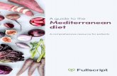 A guide to the Mediterranean diet - Unique Nutrition Solutions