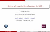 Recent advances in Deep Learning for NLP