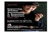 Improving Teacher Recruitment & Retention in Delaware