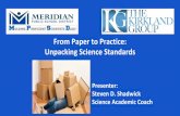 Unpacking Science Standards From Paper to Practice