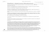 Petition: Apartment Moratorium